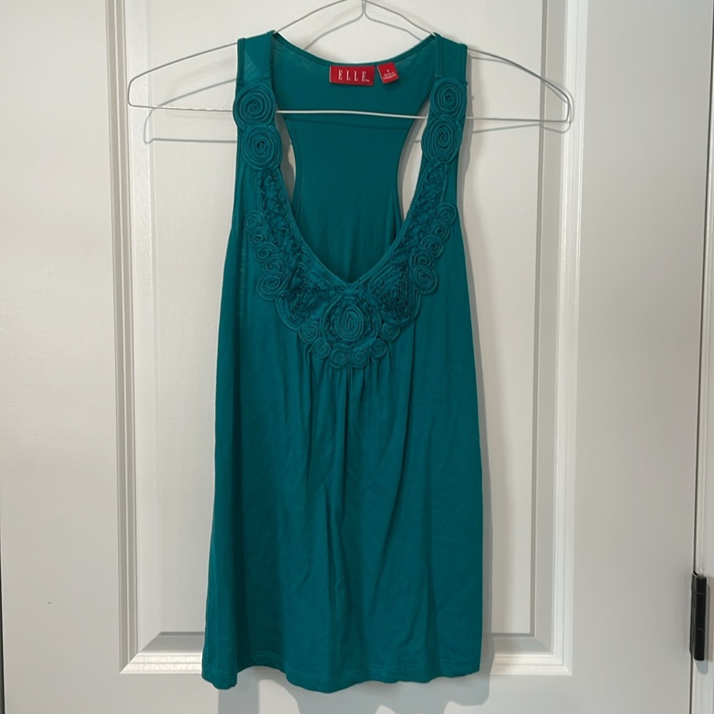 Elle Blue Flower Tank